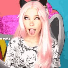 belle delphine gifs|Belle Delphine GIF